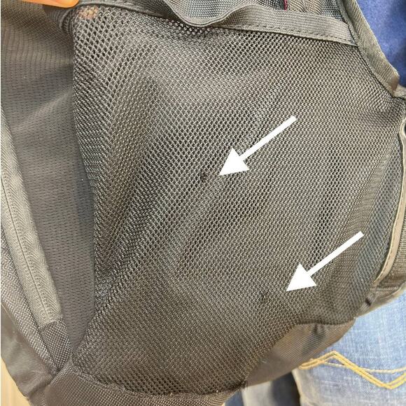 Nike Ultimatum Max Air Utility Backpack Black Basketball Sports BA4323 Flawed - Picture 12 of 16